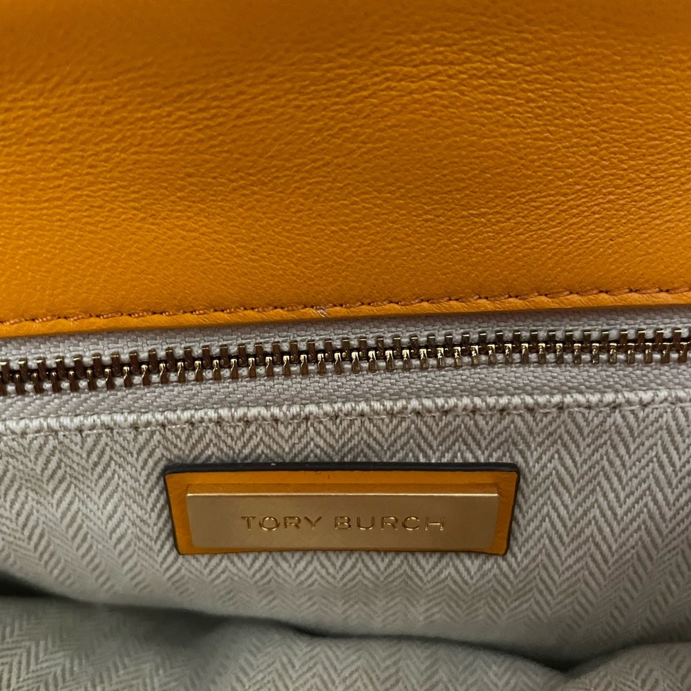 This is a Tory Burch Britten Woven Small Adjustable Shoulder Bag NWT $558.00 - Picture 8 of 11